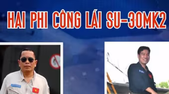 Hành trình gặp nạn của hai phi công trên máy bay Su-30MK2