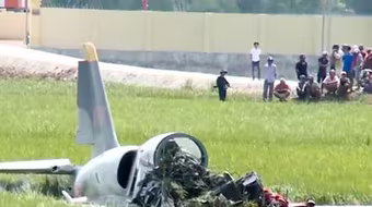 Bộ Quốc phòng thông tin về vụ rơi máy bay quân sự ở Phú Yên