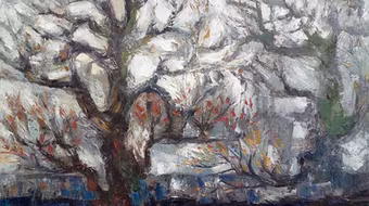 Hà Nội bình yên trong tranh