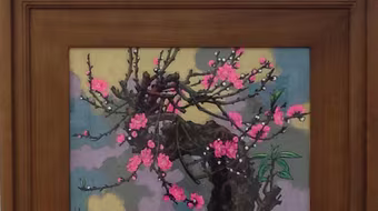 Họa sỹ Còm vẽ "Chân dung xuân"