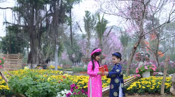 Lễ hội Hoa xuân nơi cửa Phật