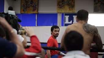 Manny Pacquiao sẵn sàng cho “trận đấu thế kỷ” với Mayweather