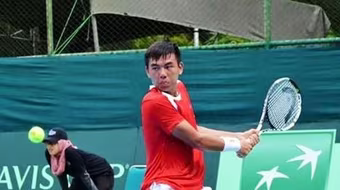 Toàn thua Thái Lan, quần vợt Việt Nam sớm bị loại khỏi Davis Cup