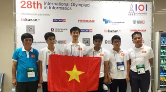 Đội tuyển Olympic quốc tế tin học Việt Nam đạt thành tích cao nhất