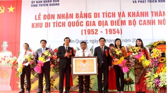 Khánh thành Khu di tích Quốc gia Bộ Canh nông