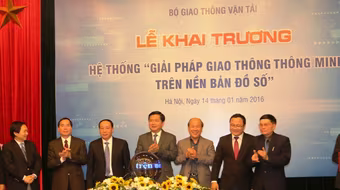 Vận hành hệ thống "Giải pháp giao thông thông minh trên nền bản đồ số"