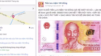 Chợ đen "hét" giá tiền lưu niệm lên gấp 3 gấp 5