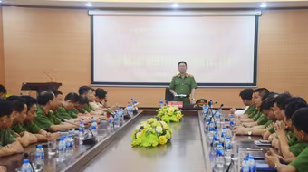 CATP Hà Nội: Công bố quyết định điều động và bổ nhiệm chỉ huy Phòng Cảnh sát hình sự