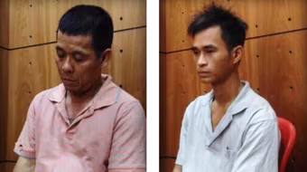 Hai đối tượng trộm cắp tài sản của công trình bị tóm gọn