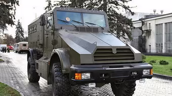 Chiêm ngưỡng dàn xe bọc thép "khủng" tại Interpolitex