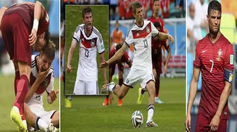 Muller lập hat-trick, Xe tăng Đức “nghiền nát” Bồ Đào Nha