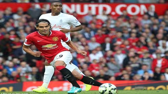 "Mãnh hổ" Falcao ra mắt đầy tự tin trong ngày Rooney đi vào lịch sử