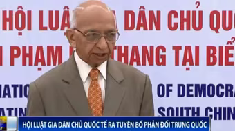 Hội Luật gia Dân chủ Quốc tế (IADL) ra tuyên bố phản đối Trung Quốc