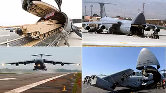 Mỹ nâng cấp 16 siêu máy bay vận tải C-5M Super Galaxy