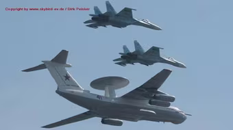 Nga điều AWACS A-50, lập cụm không quân siêu mạnh đối đầu phương Tây