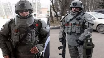 Lộ diện trang phục, vũ khí “viễn tưởng” của binh lính Nga