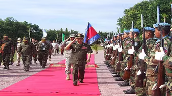 Campuchia và Mỹ tổ chức diễn tập “Người gác đền Angkor 2014” 