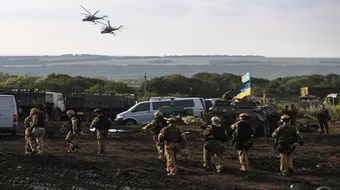 Quân đội Ukraine bị phục kích gần hiện trường MH17, 10 lính thiệt mạng