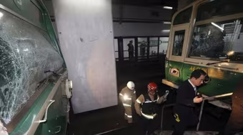 Hàn Quốc: Tai nạn tàu điện ngầm khiến 200 người bị thương