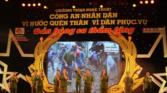 Bản hùng ca về người chiến sỹ công an