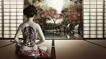 Người mẫu Xuân Thuỳ hoá thân thành nữ kiếm sĩ Samurai