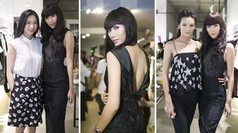 Trang “lạ” khoe dáng “đồng hồ cát” với đầm đen gợi cảm