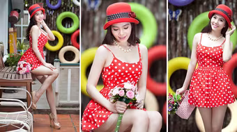 Nữ hoàng Du lịch Dương Kim Ánh khoe chân dài gợi cảm