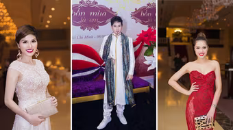 Dàn sao nô nức tham dự đêm thơ nhạc “Bốn mùa là em”