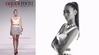 “Hy sinh” 10 kg với quyết tâm chiến thắng Vietnam’s Next Top Model 2014