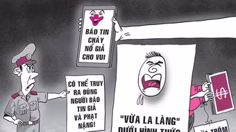 Báo tin giả nhằm thực hiện hoặc che giấu một hành vi tội phạm sẽ bị xử lý hình sự 