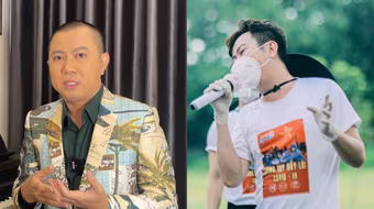 Ca sĩ Quốc Đại “xuống tóc” hỗ trợ công tác phòng chống Covid-19 