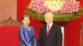 Quyết tâm gìn giữ và vun đắp tình hữu nghị Việt Nam - Campuchia bền vững, trường tồn