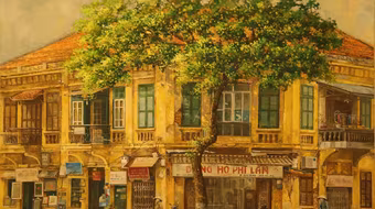 Họa sĩ trẻ Trần Nam Long: Không có thanh âm bức bối và đó là bình yên...