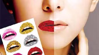 Chưa kịp sành điệu đã phải nhập viện vì "môi dán"