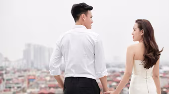 Ảnh cưới lãng mạn của Hồ Tấn Tài và hôn thê hơn 2 tuổi