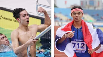 'Kình ngư' Nguyễn Huy Hoàng đấu chân chạy nhập tịch của Thái Lan