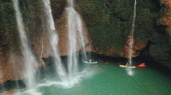 Chèo SUP ở Mộc Châu