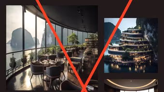 Lãnh đạo Sở Du lịch Quảng Ninh khẳng định: Hình ảnh khách sạn “đẹp như mơ” ở giữa Vịnh Hạ Long là không có thật