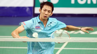 Tiến Minh "hạ gục" tay vợt cao gần 2m chỉ sau 39 phút