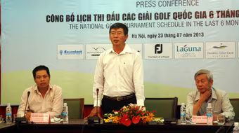 Việt Nam tổ chức hai giải golf châu Á