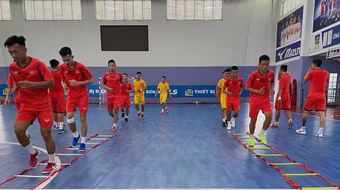 Futsal Việt Nam giao hữu với Iraq trước khi tranh vé World Cup