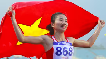 "Bé hạt tiêu" Nguyễn Thị Oanh thắng giải VĐV tiêu biểu toàn quốc