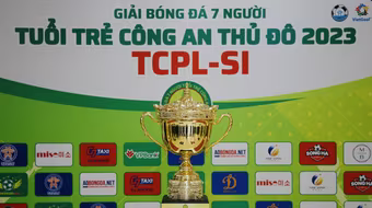 Xác định các cặp đấu đầu tiên giải bóng đá Tuổi trẻ Công an Thủ đô 2023