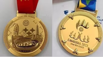 "Choáng" với số tiền Campuchia thưởng HCV SEA Games