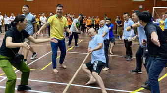 Sôi nổi ngày hội thể thao Công đoàn CATP năm 2023