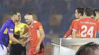 Khán giả V-League cảm phục “chiến binh” Trọng Hoàng