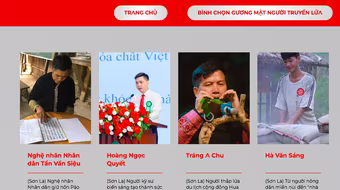 Mở cổng bình chọn giải thưởng “Vinh danh Người truyền lửa”