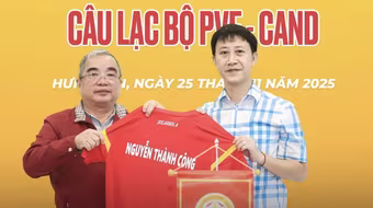 PVF-CAND ra mắt tân HLV Nguyễn Thành Công
