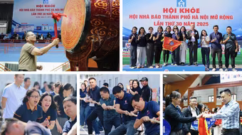 Lời cảm ơn của Hội Nhà báo thành phố Hà Nội