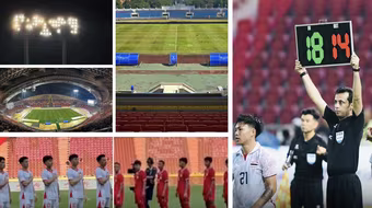 Khó tin với loạt 'sạn' ở môn bóng đá nam SEA Games 33